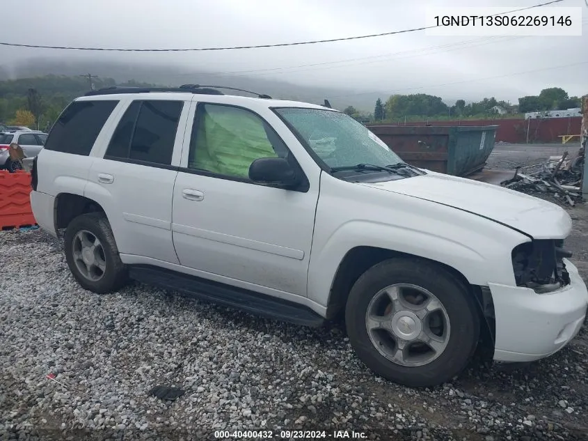 2006 Chevrolet Trailblazer Ls/Lt VIN: 1GNDT13S062269146 Lot: 40400432