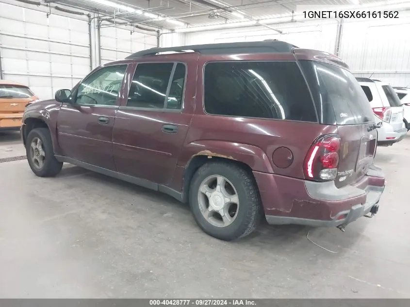 2006 Chevrolet Trailblazer Ext Ls VIN: 1GNET16SX66161562 Lot: 40428777