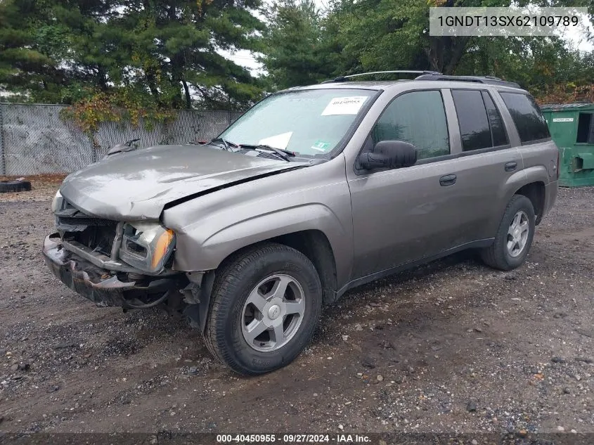 2006 Chevrolet Trailblazer Ls VIN: 1GNDT13SX62109789 Lot: 40450955