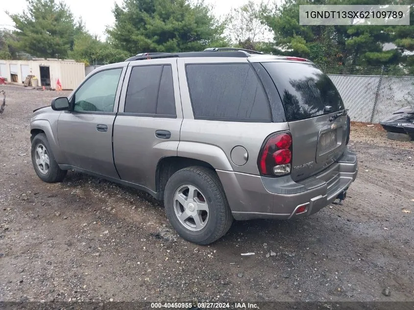 2006 Chevrolet Trailblazer Ls VIN: 1GNDT13SX62109789 Lot: 40450955