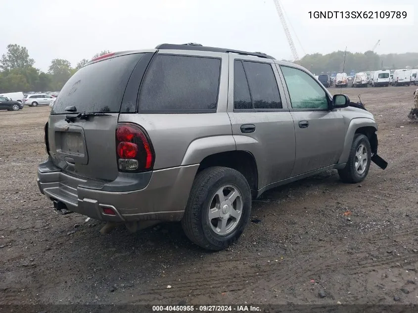 2006 Chevrolet Trailblazer Ls VIN: 1GNDT13SX62109789 Lot: 40450955