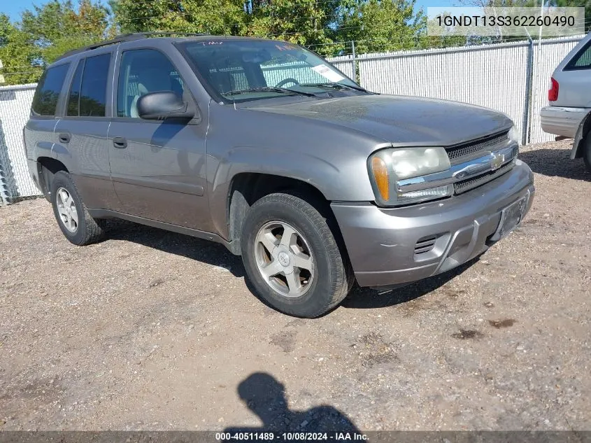 1GNDT13S362260490 2006 Chevrolet Trailblazer Ls