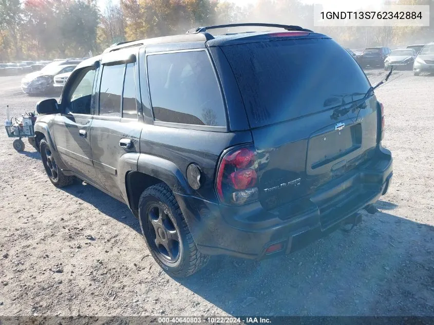 2006 Chevrolet Trailblazer Ls VIN: 1GNDT13S762342884 Lot: 40640803