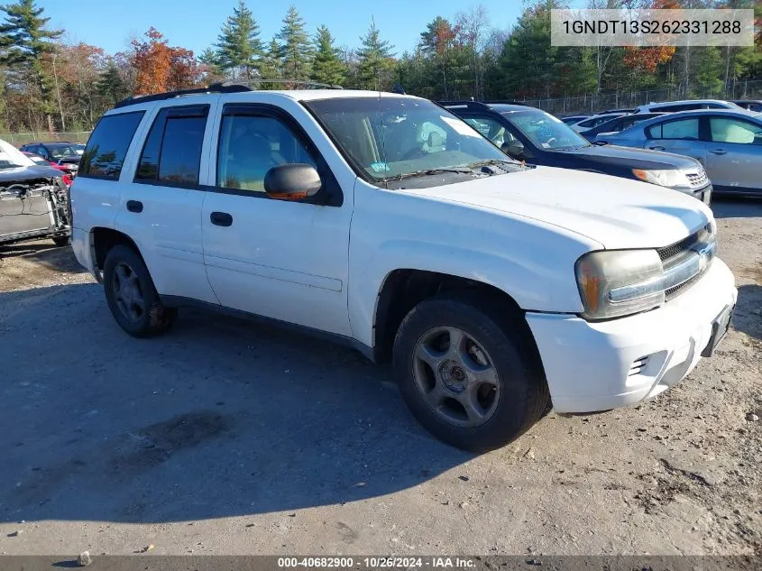 1GNDT13S262331288 2006 Chevrolet Trailblazer Ls/Lt