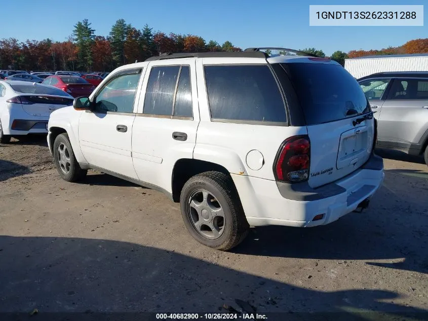 1GNDT13S262331288 2006 Chevrolet Trailblazer Ls/Lt