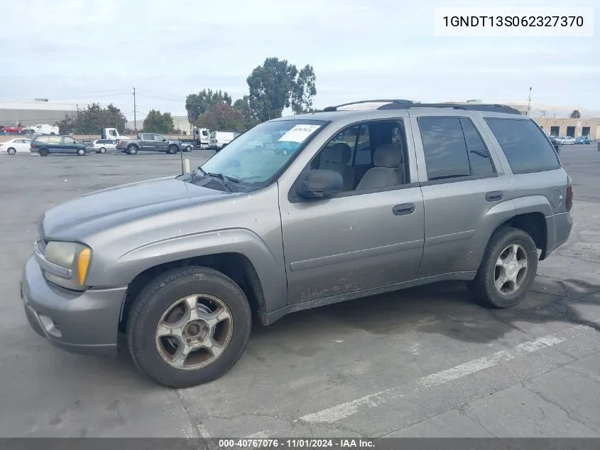 2006 Chevrolet Trailblazer Ls VIN: 1GNDT13S062327370 Lot: 40767076