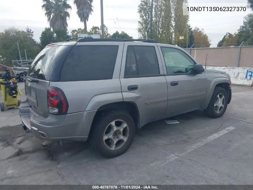 2006 Chevrolet Trailblazer Ls VIN: 1GNDT13S062327370 Lot: 40767076