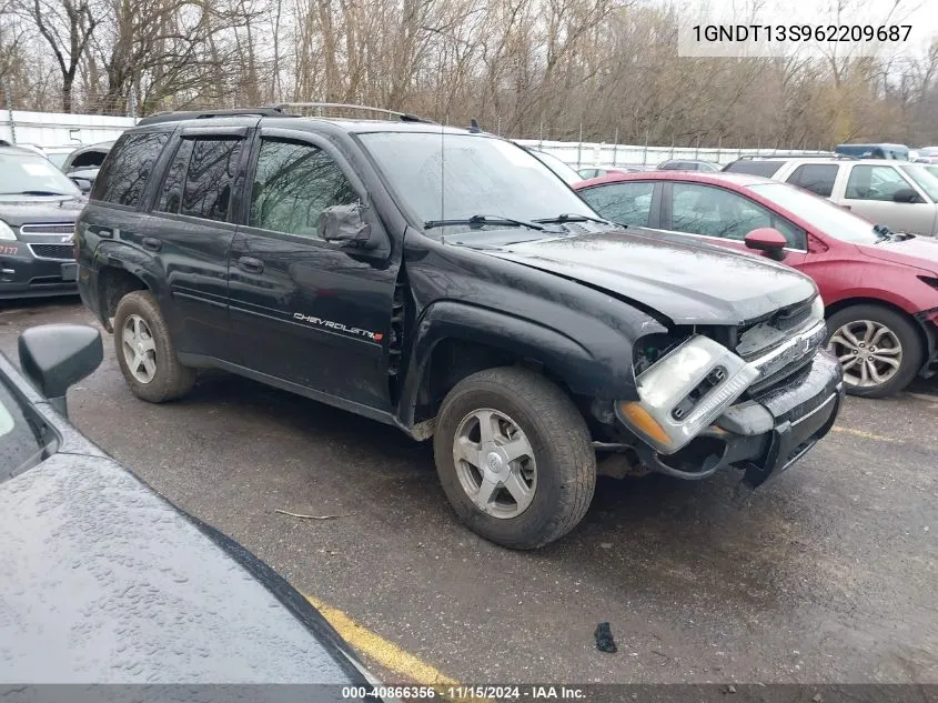 2006 Chevrolet Trailblazer Ls VIN: 1GNDT13S962209687 Lot: 40866356