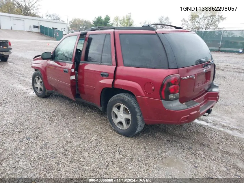 1GNDT13S362298057 2006 Chevrolet Trailblazer Ls