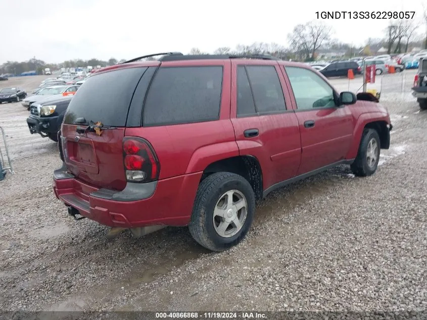 1GNDT13S362298057 2006 Chevrolet Trailblazer Ls