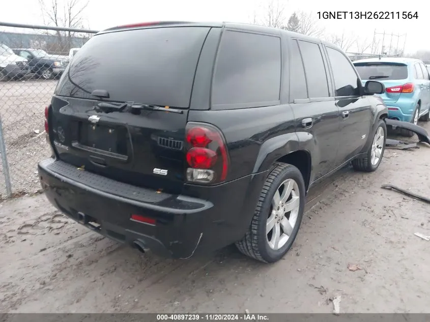 2006 Chevrolet Trailblazer Lt VIN: 1GNET13H262211564 Lot: 40897239