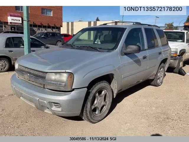 2007 Chevrolet Trailblazer Ls/Lt VIN: 1GNDT13S572178200 Lot: 30049586