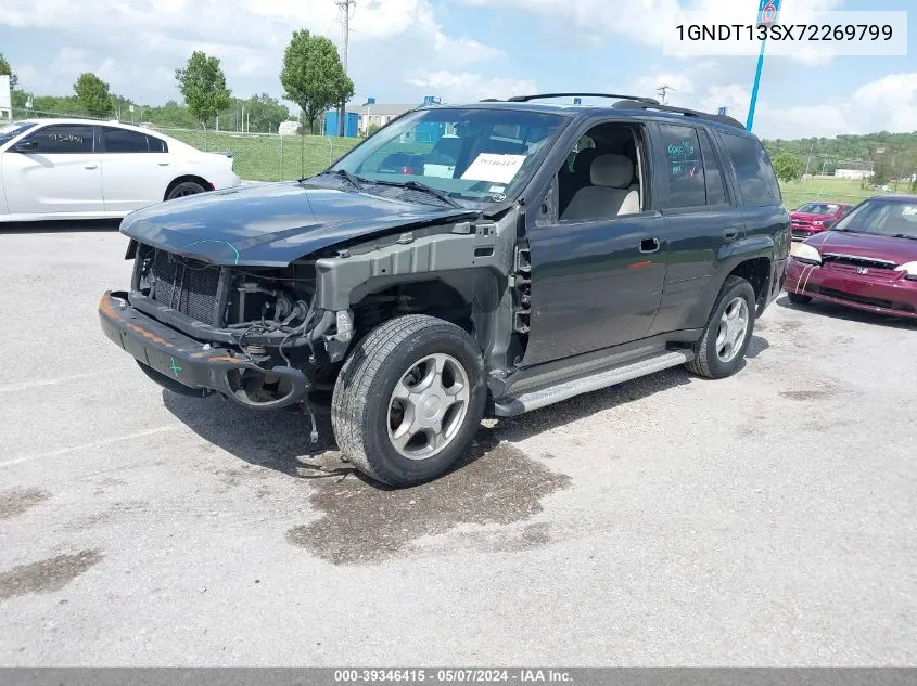 1GNDT13SX72269799 2007 Chevrolet Trailblazer Ls