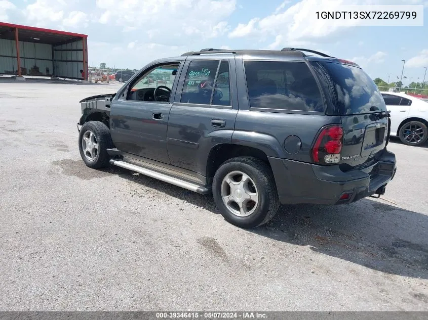 2007 Chevrolet Trailblazer Ls VIN: 1GNDT13SX72269799 Lot: 39346415