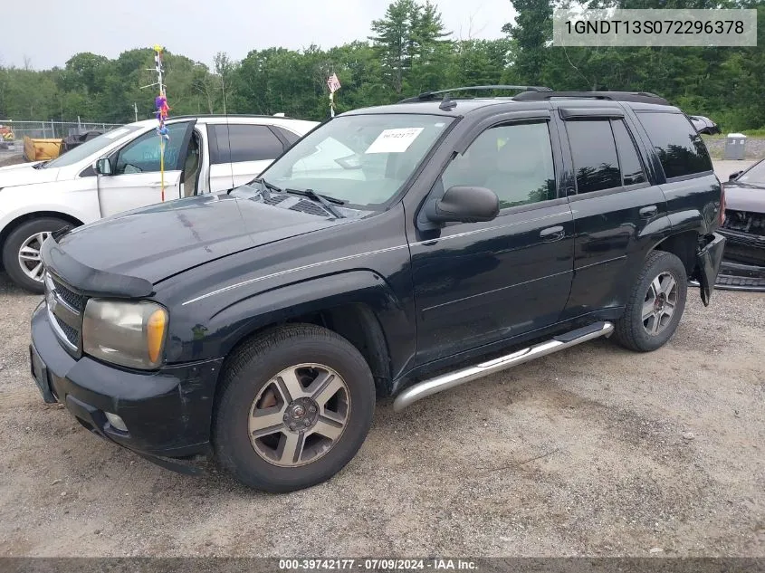 2007 Chevrolet Trailblazer Lt VIN: 1GNDT13S072296378 Lot: 39742177