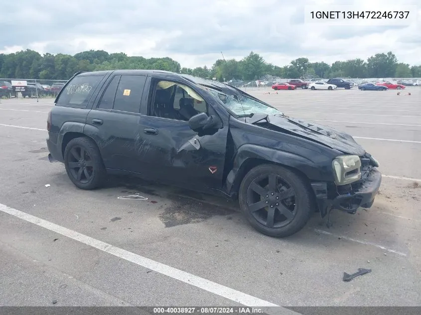 2007 Chevrolet Trailblazer Ss VIN: 1GNET13H472246737 Lot: 40038927