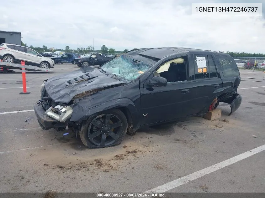 2007 Chevrolet Trailblazer Ss VIN: 1GNET13H472246737 Lot: 40038927