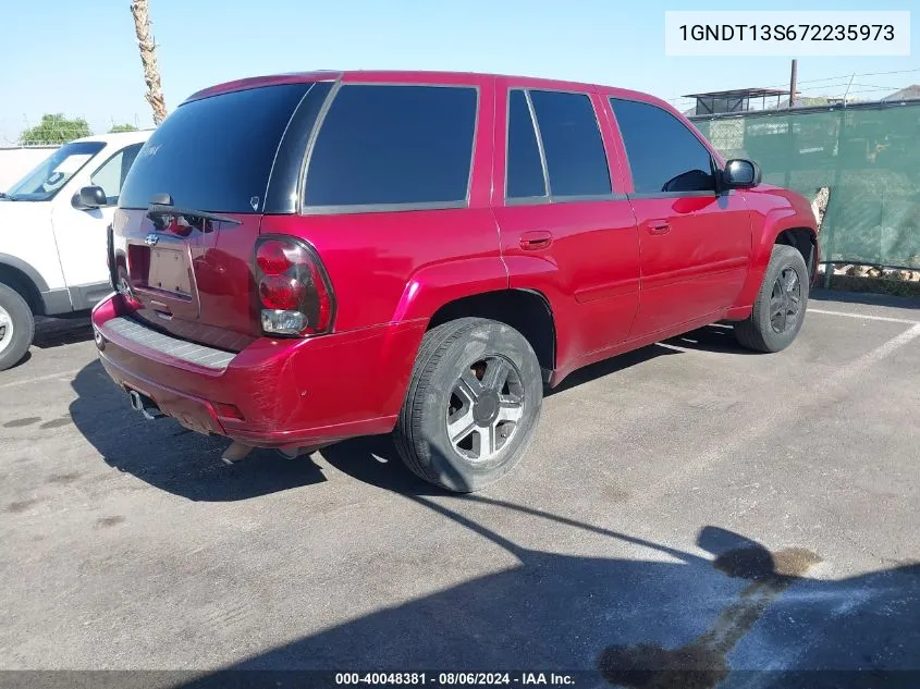 1GNDT13S672235973 2007 Chevrolet Trailblazer Lt