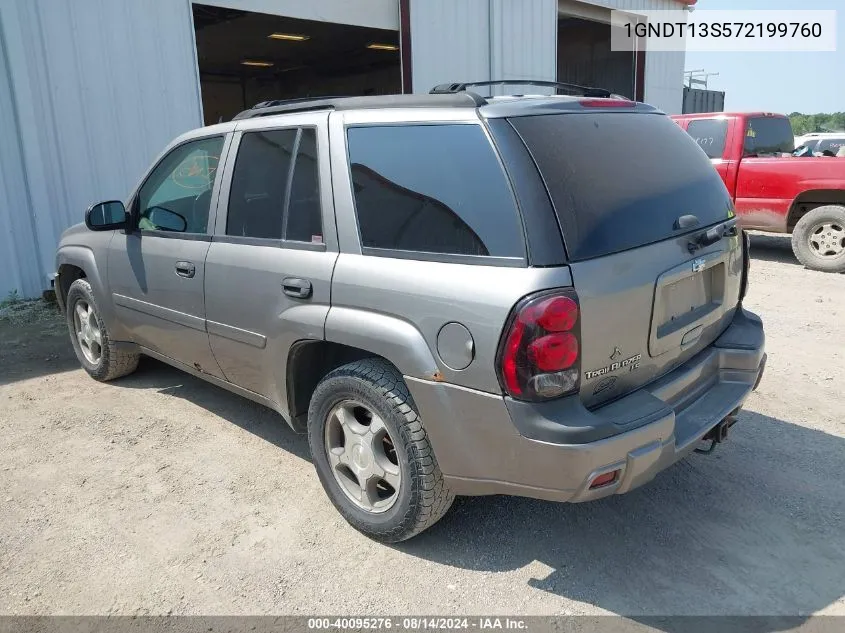 1GNDT13S572199760 2007 Chevrolet Trailblazer Ls