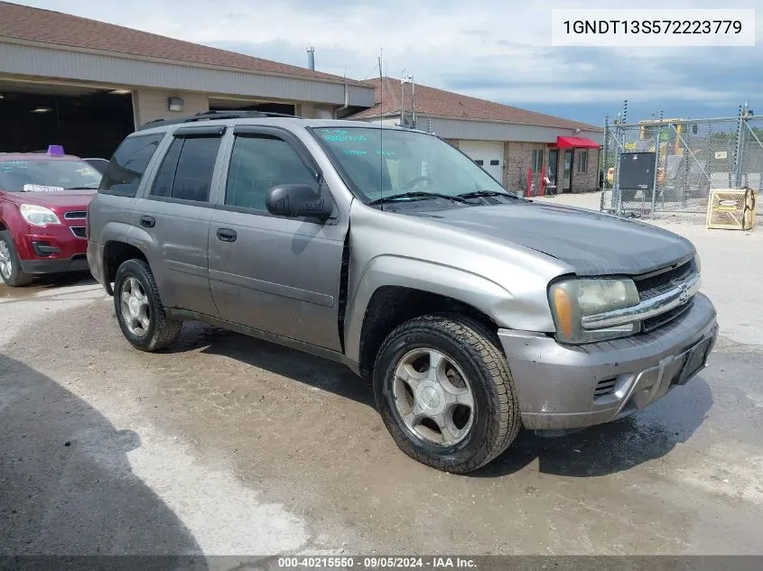 2007 Chevrolet Trailblazer Ls VIN: 1GNDT13S572223779 Lot: 40215550