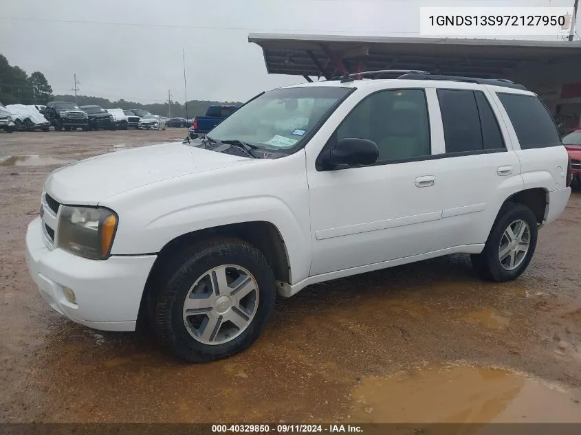 1GNDS13S972127950 2007 Chevrolet Trailblazer Lt