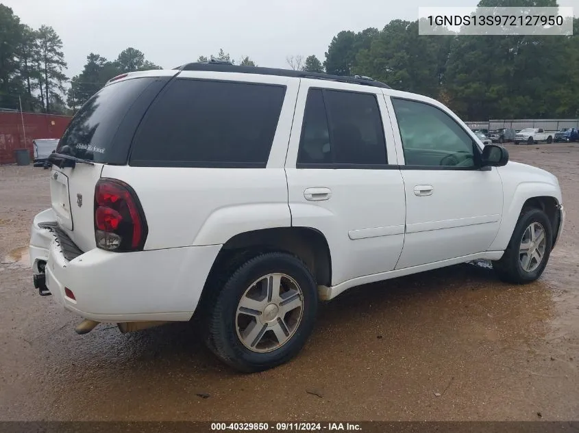 1GNDS13S972127950 2007 Chevrolet Trailblazer Lt