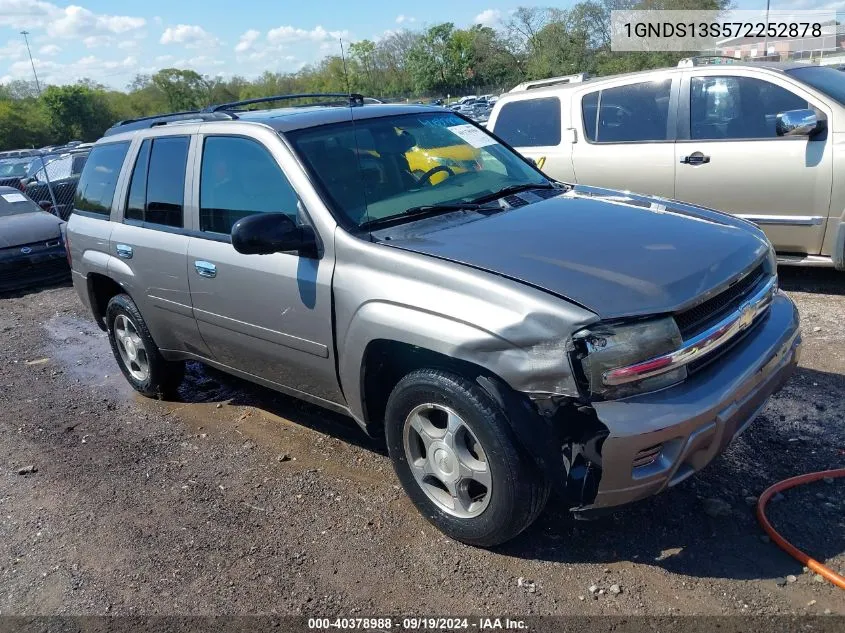 2007 Chevrolet Trailblazer Ls VIN: 1GNDS13S572252878 Lot: 40378988