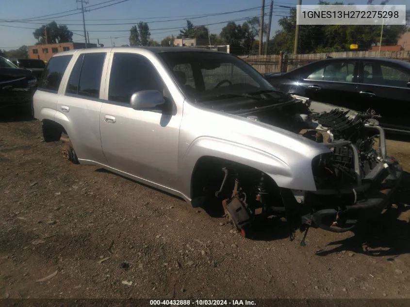 2007 Chevrolet Trailblazer Ss VIN: 1GNES13H272275298 Lot: 40432888