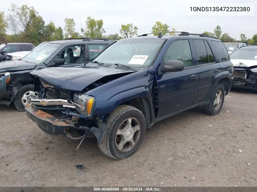 1GNDS13S472232380 2007 Chevrolet Trailblazer Ls/Lt