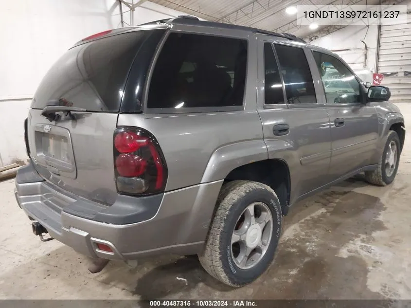 2007 Chevrolet Trailblazer Ls VIN: 1GNDT13S972161237 Lot: 40487315