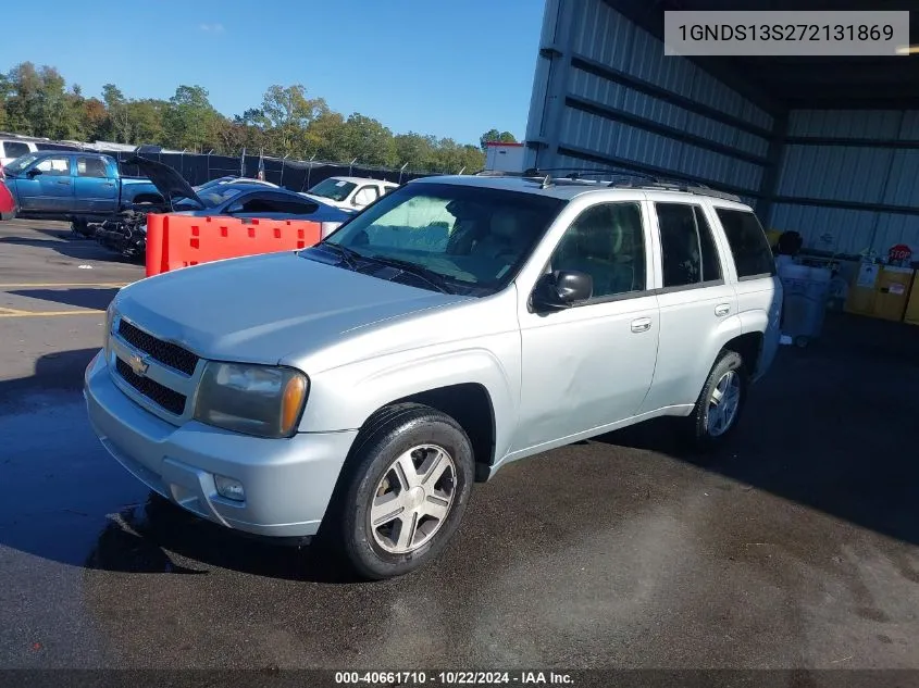 2007 Chevrolet Trailblazer Lt VIN: 1GNDS13S272131869 Lot: 40661710