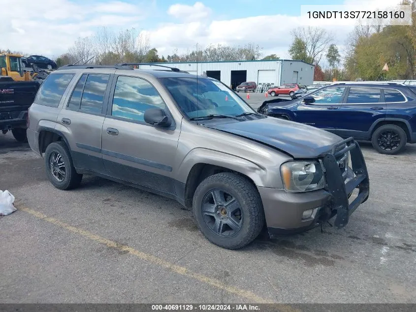 1GNDT13S772158160 2007 Chevrolet Trailblazer Lt