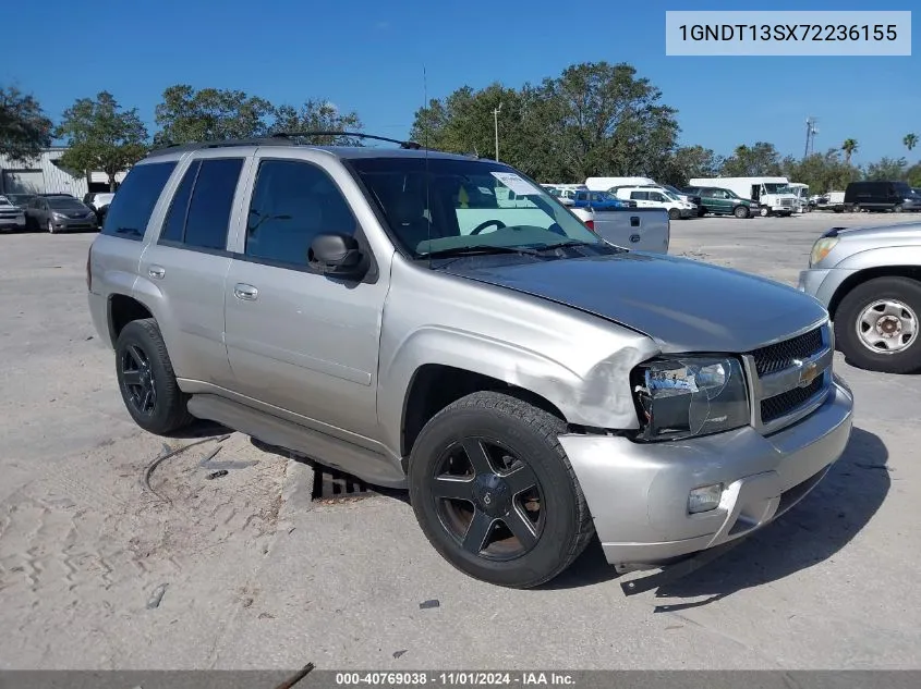 2007 Chevrolet Trailblazer Lt VIN: 1GNDT13SX72236155 Lot: 40769038