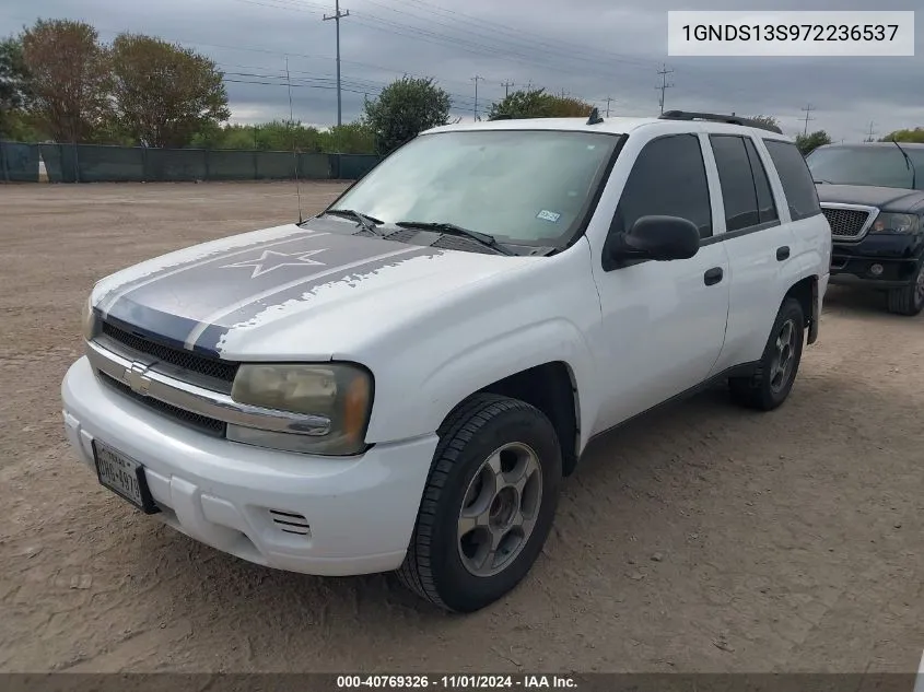 2007 Chevrolet Trailblazer Ls VIN: 1GNDS13S972236537 Lot: 40769326