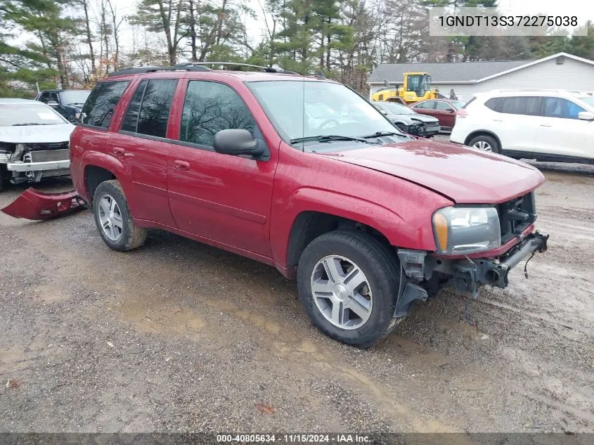 2007 Chevrolet Trailblazer Lt VIN: 1GNDT13S372275038 Lot: 40805634