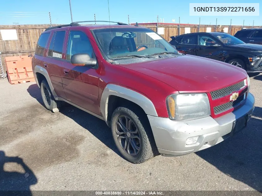 2007 Chevrolet Trailblazer Lt VIN: 1GNDT13S972271656 Lot: 40838690