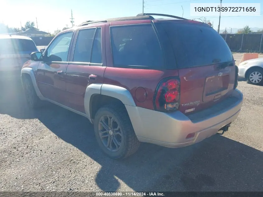 2007 Chevrolet Trailblazer Lt VIN: 1GNDT13S972271656 Lot: 40838690