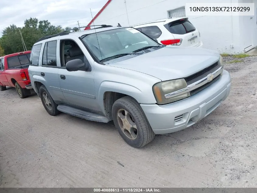 2007 Chevrolet Trailblazer Ls VIN: 1GNDS13SX72129299 Lot: 40888613