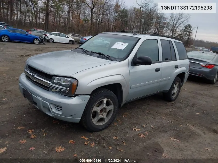 2007 Chevrolet Trailblazer Ls VIN: 1GNDT13S172195298 Lot: 40910840