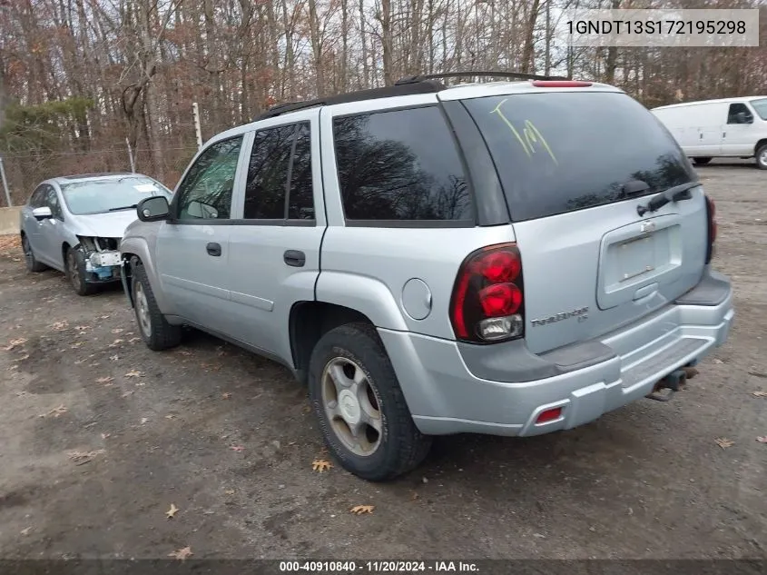 2007 Chevrolet Trailblazer Ls VIN: 1GNDT13S172195298 Lot: 40910840