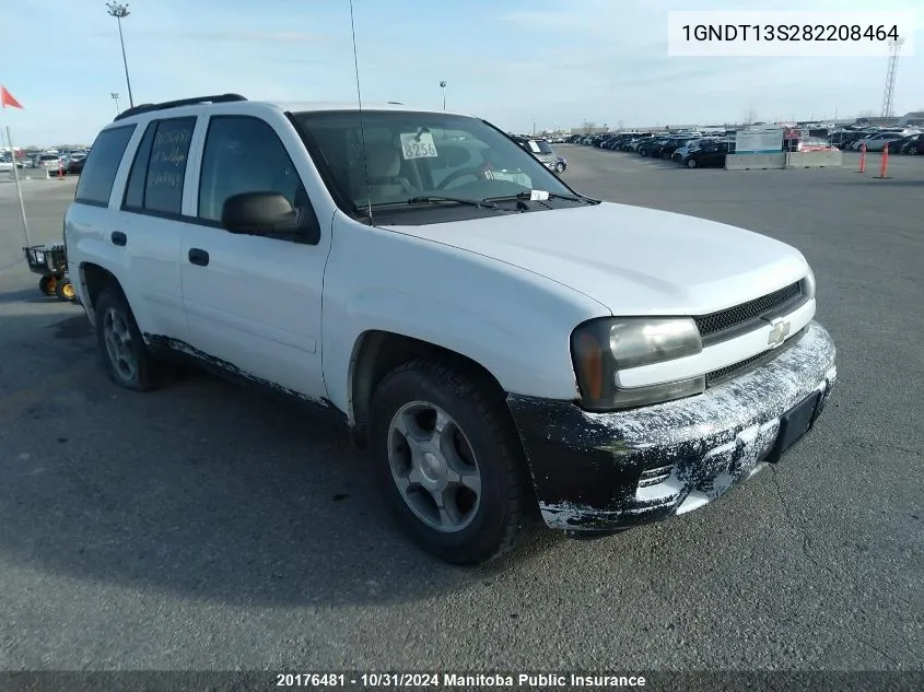 2008 Chevrolet Trailblazer Ls VIN: 1GNDT13S282208464 Lot: 20176481