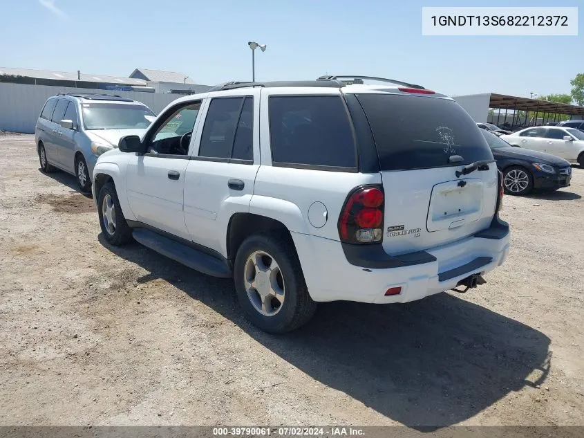 2008 Chevrolet Trailblazer Fleet VIN: 1GNDT13S682212372 Lot: 39790061