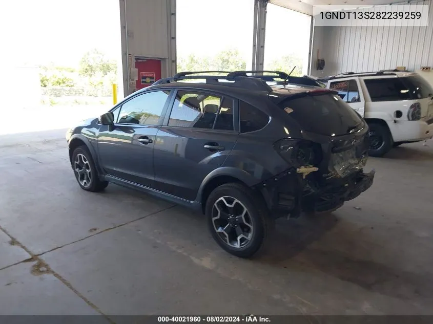 1GNDT13S282239259 2008 Chevrolet Trailblazer Lt