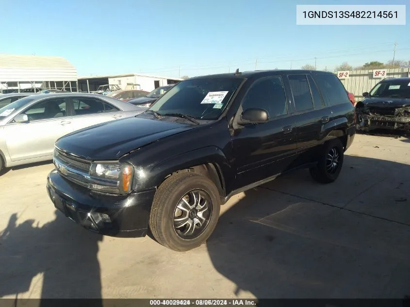 1GNDS13S482214561 2008 Chevrolet Trailblazer Lt