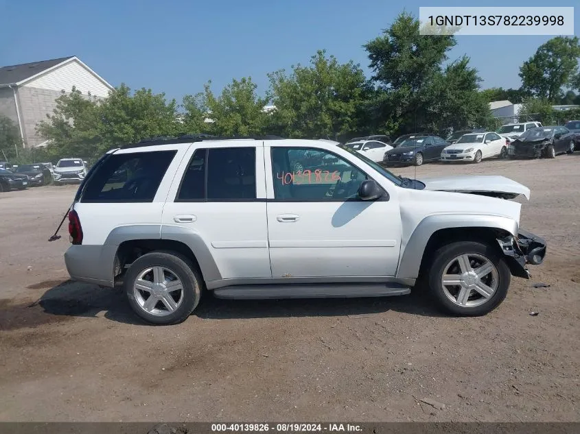 1GNDT13S782239998 2008 Chevrolet Trailblazer Lt