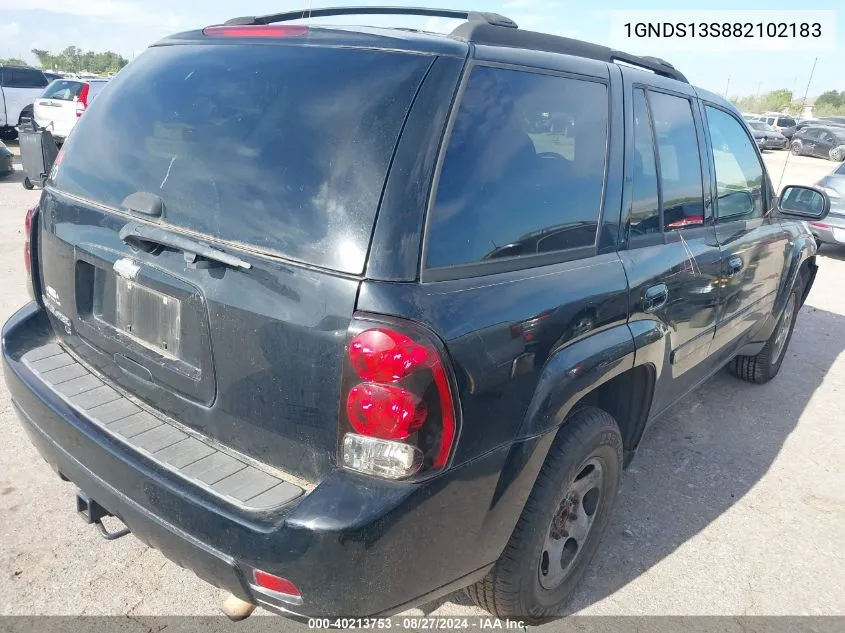 2008 Chevrolet Trailblazer Lt VIN: 1GNDS13S882102183 Lot: 40213753