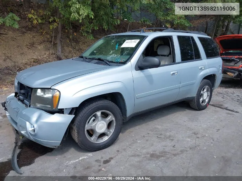 1GNDT13S982119006 2008 Chevrolet Trailblazer Lt