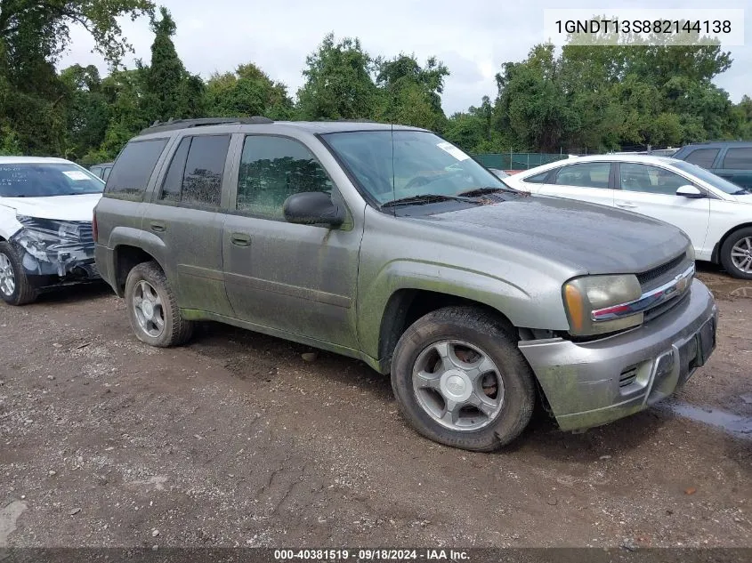 1GNDT13S882144138 2008 Chevrolet Trailblazer Fleet