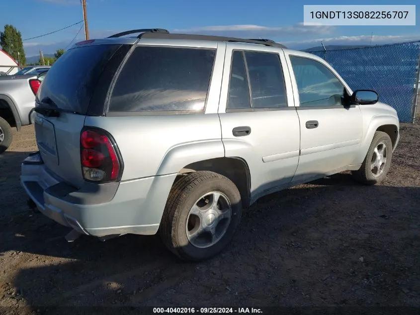 2008 Chevrolet Trailblazer Fleet VIN: 1GNDT13S082256707 Lot: 40402016