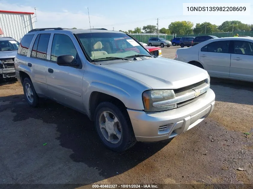 2008 Chevrolet Trailblazer Fleet VIN: 1GNDS13S982208609 Lot: 40462327